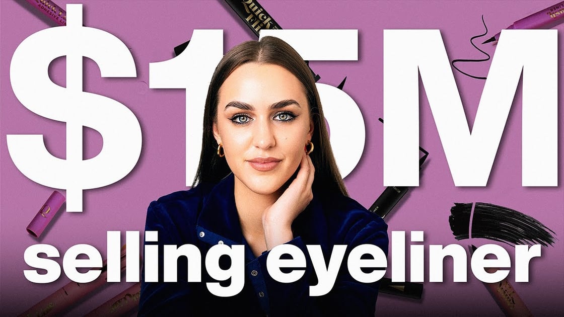 From $0 to $15M Selling Eye Liner at 27 Years Old _ Iris Smit