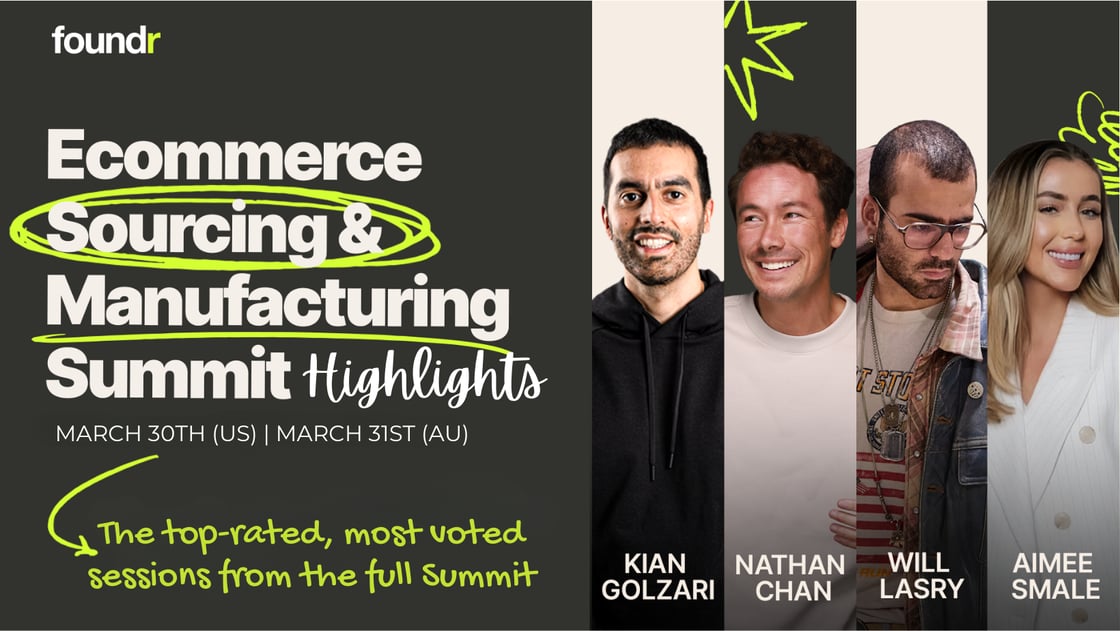 Ecommerce Product Sourcing & Manufacturing Summit Nathan Highlights 01